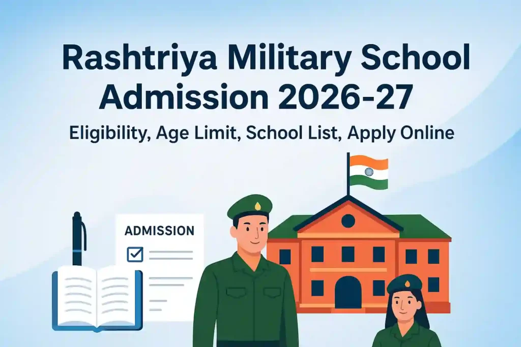 Rashtriya Military School Admission 2026-27: Eligibility, Age Limit, Online Apply & School List