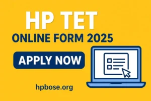 HP TET 2025